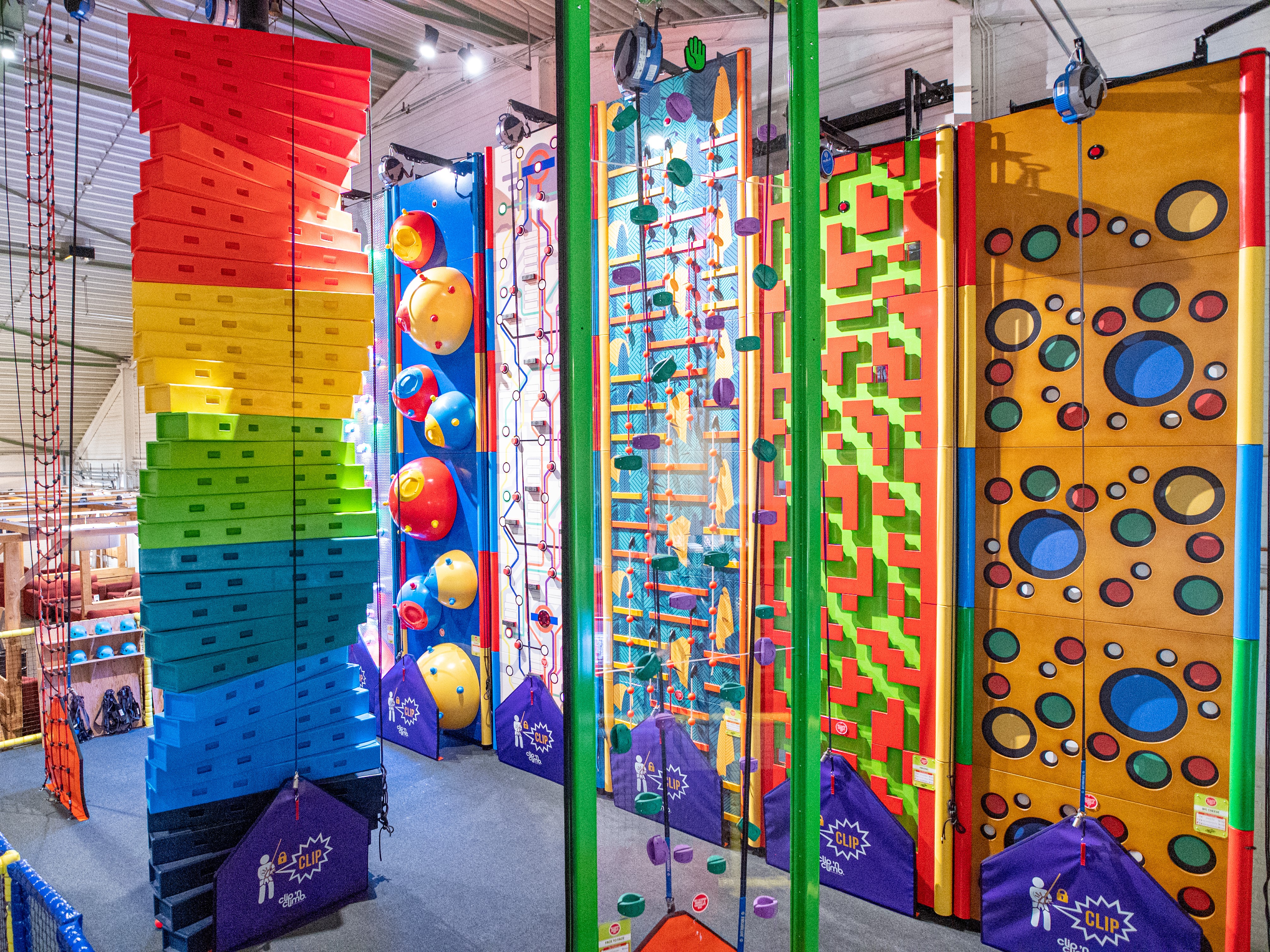 Clip 'n Climb twister klimelement op Landal GreenParks vakantieresort Hof van Saksen 